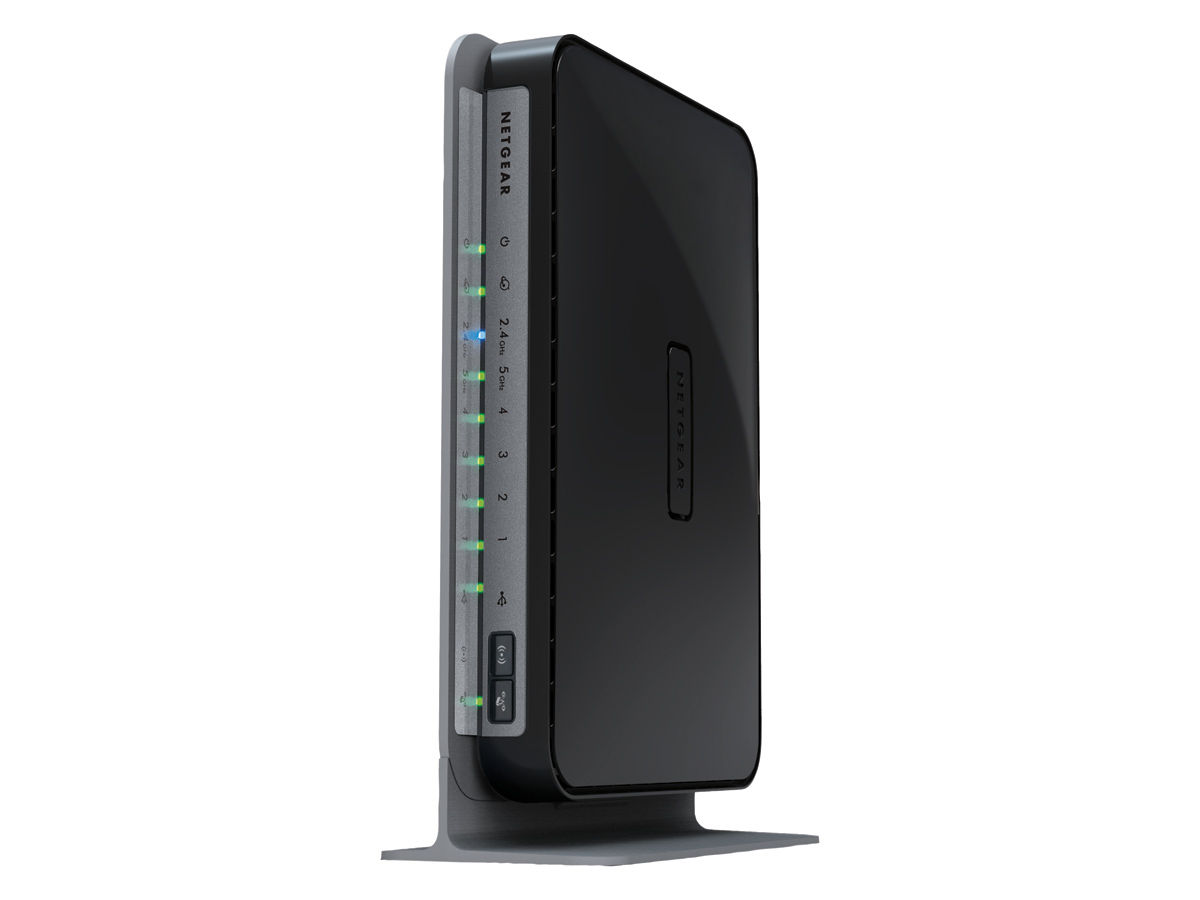 NETGEAR WNDR4000 wireless router Gigabit Ethernet Black