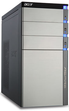 Acer Aspire M5910-i74GB Intel® Core™ i7 i7-870 4 GB DDR3-SDRAM 500 GB AMD Radeon HD 5570 Windows 7 Home Premium Tower PC Grey