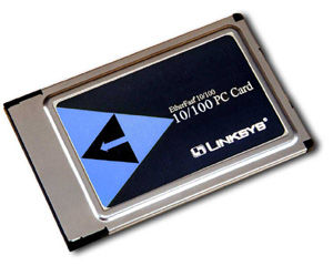Linksys EtherFast® 10/100 PCMCIA Card for Europe 100 Mbit/s