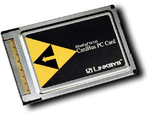 Linksys EtherFast® 10/100 CardBus for Europe 100 Mbit/s