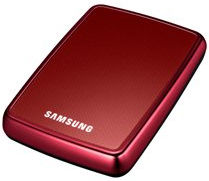 Samsung S2 external hard drive 320 GB 2.5" USB 2.0 Red