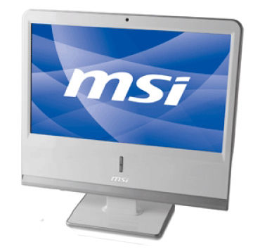 MSI Wind Top AP1920 Intel Atom® D510 47 cm (18.5") 1366 x 768 pixels 2 GB DDR2-SDRAM 320 GB Intel® GMA 3150 Windows 7 Home Premium White