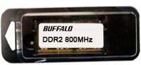 Buffalo 2GB PC6400 memory module 1 x 2 GB DDR2 200-pin SO-DIMM