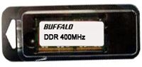 Buffalo 512MB PC3200 memory module 0.5 GB 1 x 0.5 GB DDR 200-pin SO-DIMM