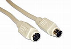 ACT PS/2 extension cable, M - F 1.8m KVM cable 70.9" (1.8 m)