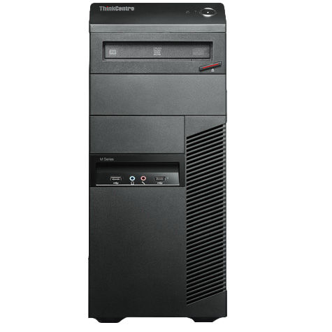 Lenovo ThinkCentre M91p Intel® Core™ i5 i5-2400 4 GB DDR3-SDRAM 500 GB HDD Windows 7 Professional Tower PC Black