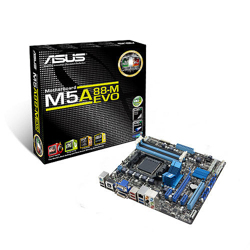 ASUS M5A88-M EVO AMD 880G Socket AM3 micro ATX