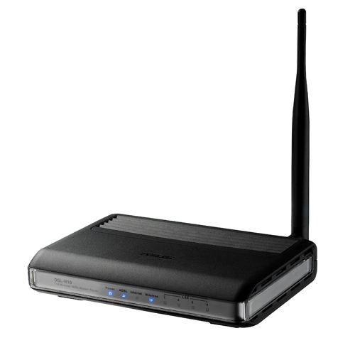 ASUS DSL-N10 wireless router Fast Ethernet Black