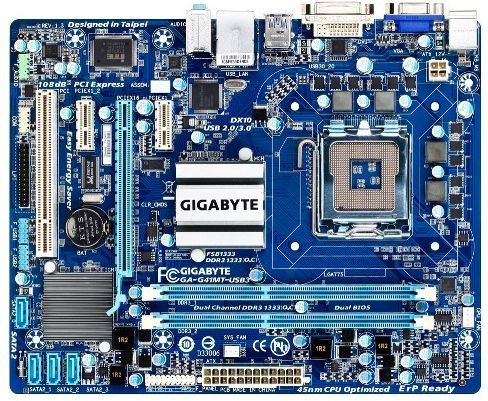 GIGABYTE G41MT-USB3 Intel® G41 LGA 775 (Socket T) ATX