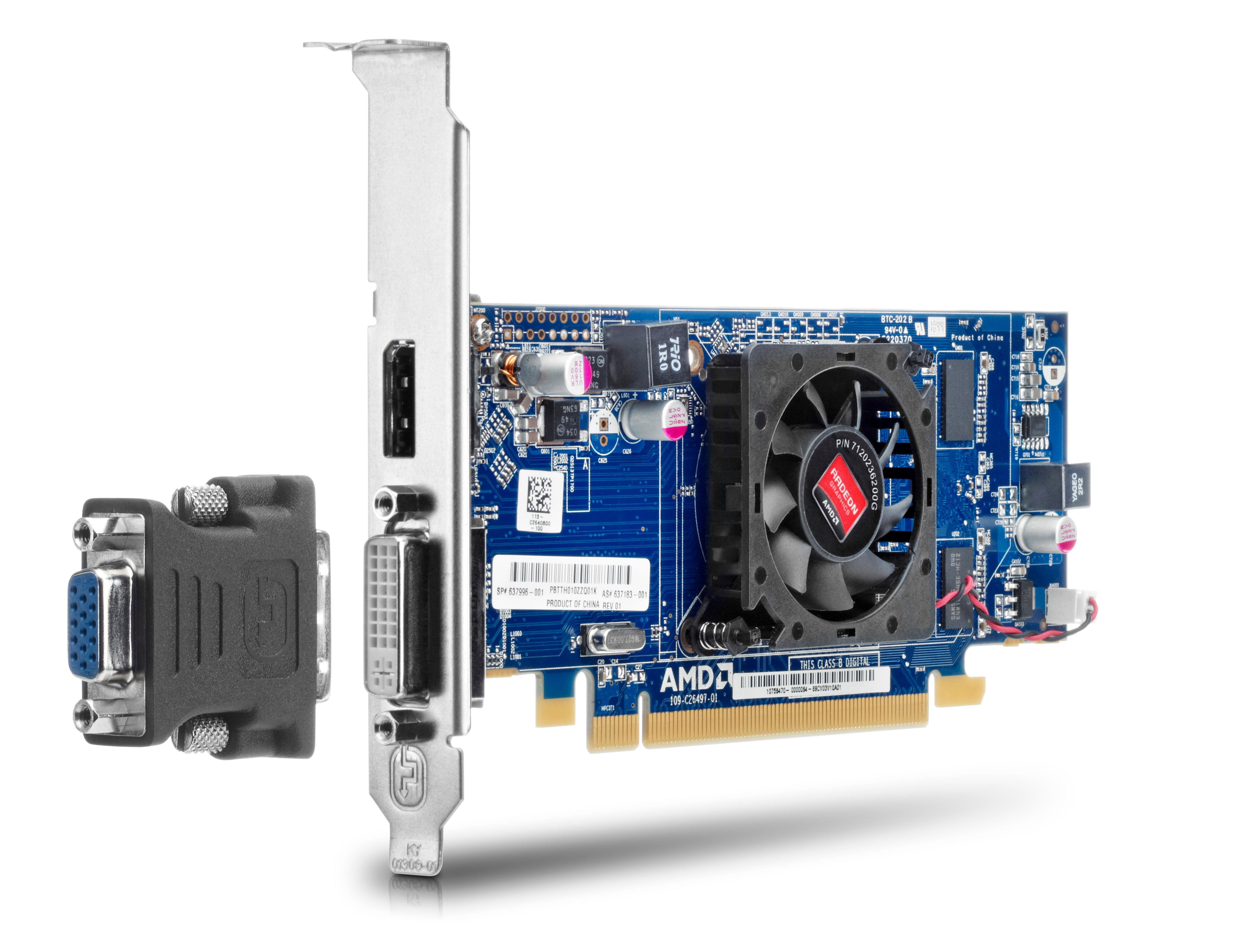 HP QM229AA graphics card AMD Radeon HD6450 0.5 GB GDDR3