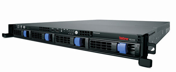 Lenovo ThinkServer RD230 server 0 GB Rack (1U) Intel® Xeon® 5000 Sequence E5603 1.6 GHz 4 GB DDR3-SDRAM 600 W