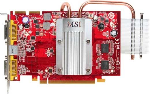 MSI Radeon X2600PRO - 256MB, DDR3, PCI-E GDDR3