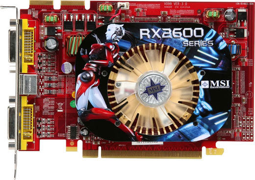 MSI Radeon HD 2600XT 256 MB GDDR3