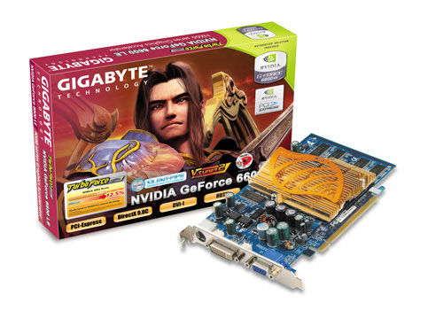 GIGABYTE 6600LE 128Mb, DVI-I GDDR
