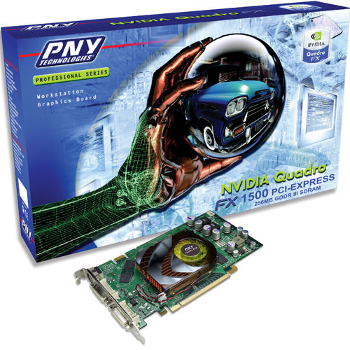HP NVIDIA Quadro FX1500 256MB PCIe GDDR3