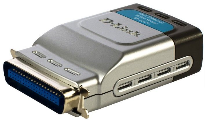 D-Link DP-301P+ print server Ethernet LAN Grey