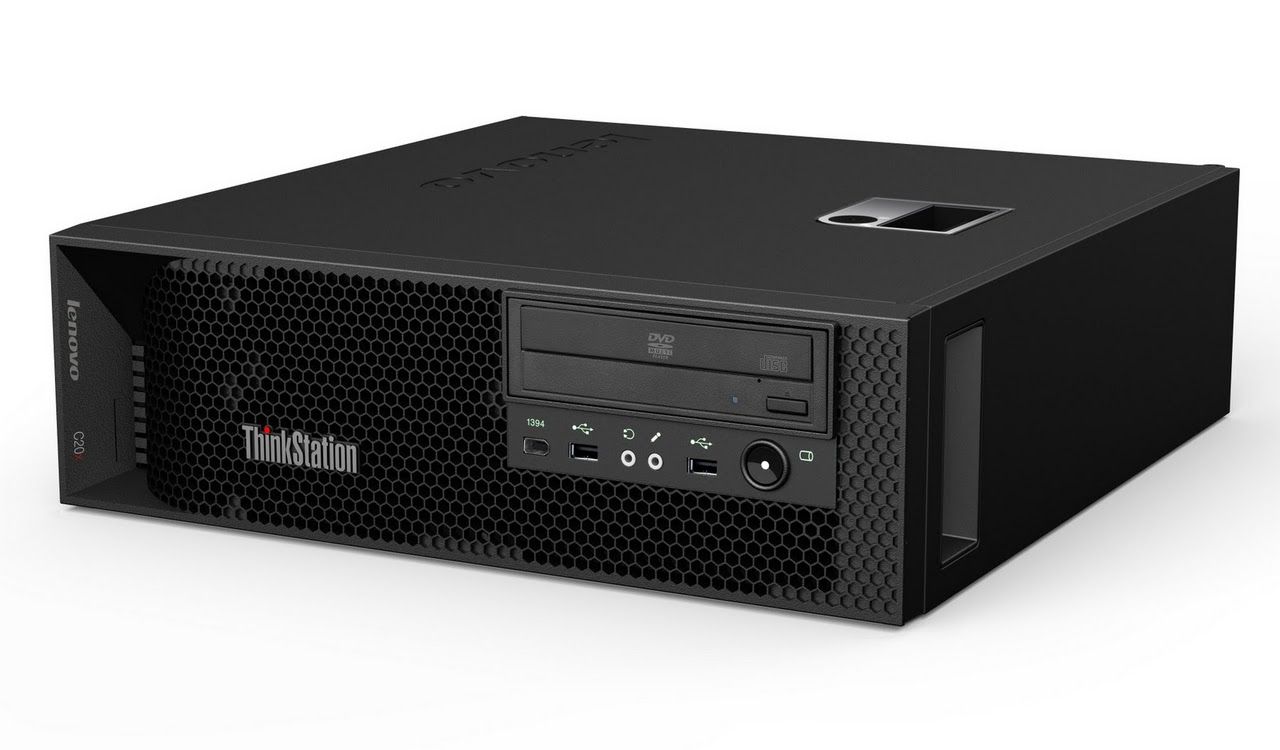 Lenovo ThinkStation C20 6 GB DDR3-SDRAM Windows 7 Professional Tower Workstation Black
