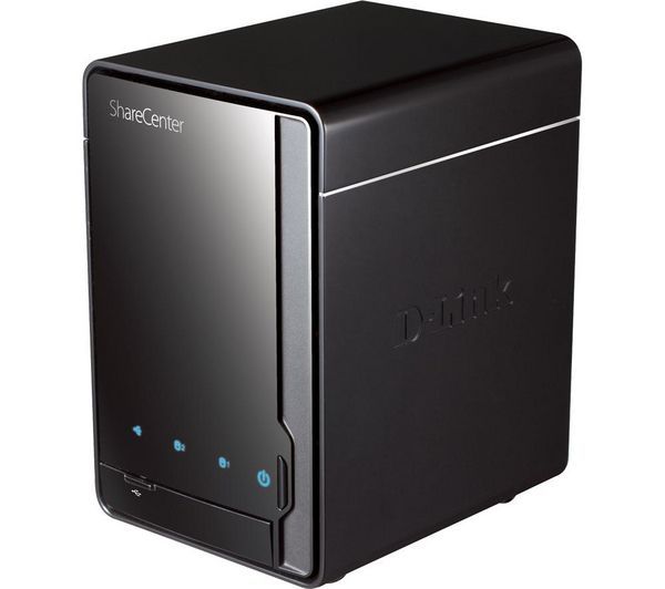 D-Link DNS-320 0 TB Black