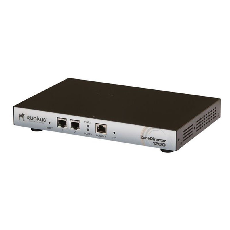 901-1205-CN00, Ruckus ZoneDirector 1200 Wireless Controller, 5 AP licenses/75 APs/2 GE interfaces