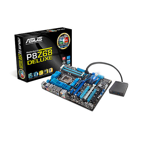 ASUS P8Z68 DELUXE Intel Z68 LGA 1155 (Socket H2) ATX
