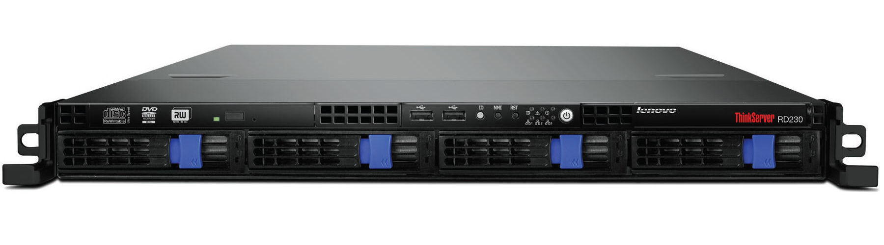 Lenovo ThinkServer RD230 server 0 GB Rack (1U) Intel® Xeon® 5000 Sequence E5645 2.4 GHz 8 GB DDR3-SDRAM 600 W