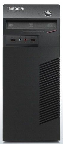 Lenovo ThinkCentre M70e Intel® Pentium® E5500 1 GB DDR3-SDRAM 250 GB Intel® GMA X4500 Windows 7 Professional Tower PC Black