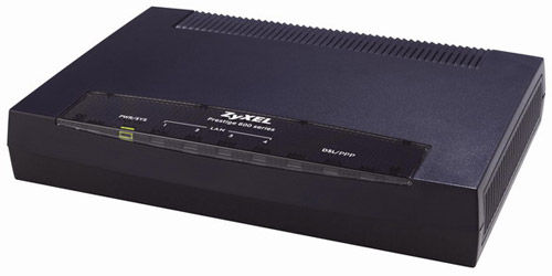 Zyxel Prestige 660H-T3 ADSL 2+ 4-portová brána wired router