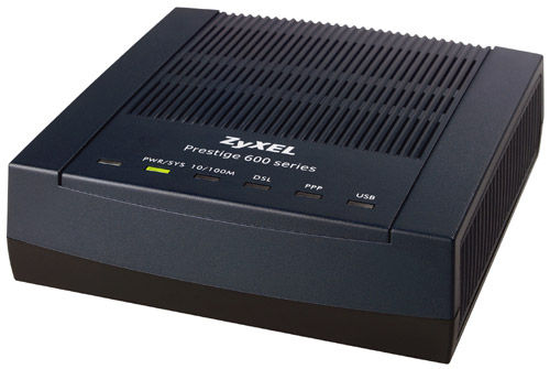 Zyxel Prestige 660RU-T3 ADSL2+ Ethernet/USB Router wired router
