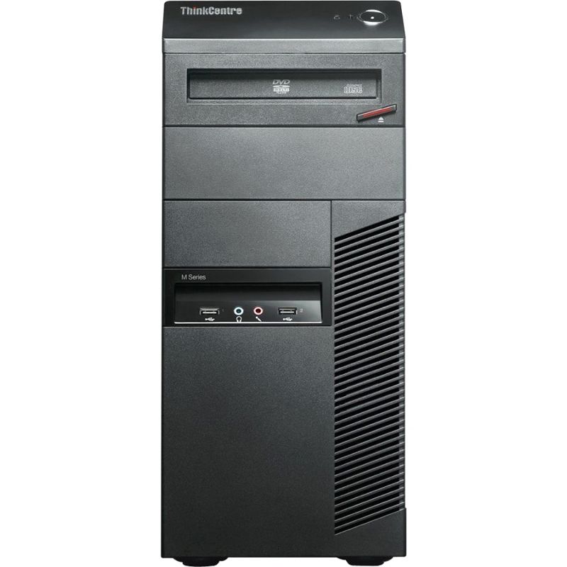 Lenovo ThinkCentre M91p Intel® Core™ i7 i7-2600 4 GB DDR3-SDRAM 500 GB AMD Radeon HD 5450 Windows 7 Professional Tower PC Black