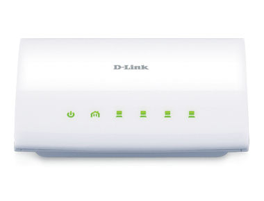 D-Link DHP-346AV network switch White