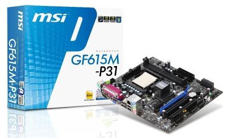 MSI NF725GM-P43 motherboard NVIDIA nForce 630a Socket AM3 micro ATX