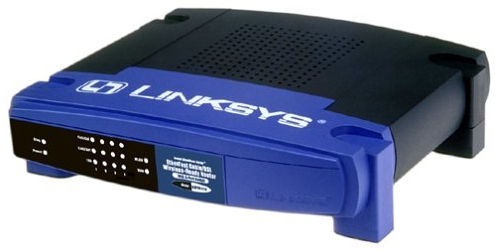 Linksys BEFSR41 wired router Black, Blue