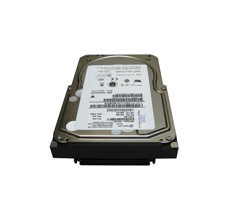 90P1305 - IBM 73.4GB 10000RPM SCSI 320MB/s 3.5-in Hard Drive