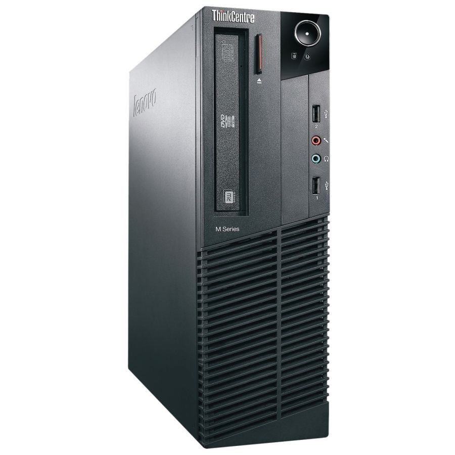Lenovo ThinkCentre M81 Intel® Core™ i3 i3-2120 2 GB DDR3-SDRAM 500 GB Windows 7 Professional SFF PC Black, Silver