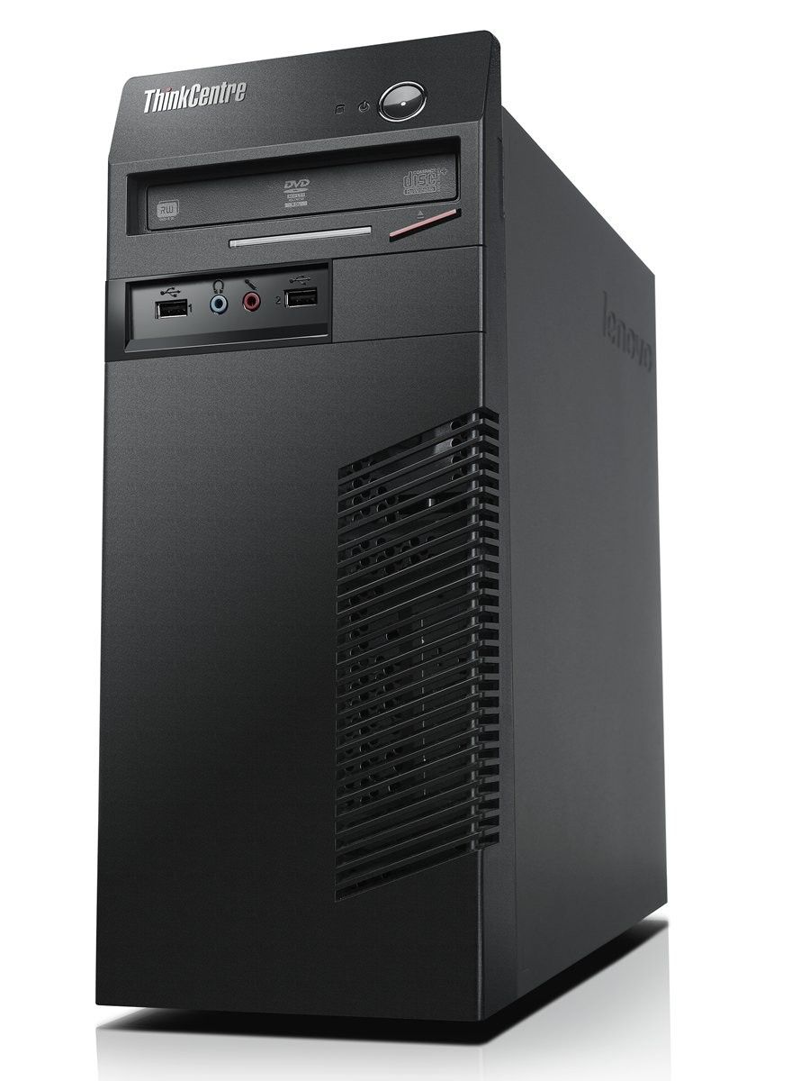 Lenovo ThinkCentre M75e AMD Athlon II X2 B22 2 GB DDR3-SDRAM 320 GB AMD Radeon 3000 Windows 7 Professional SFF PC Black, Red, Silver