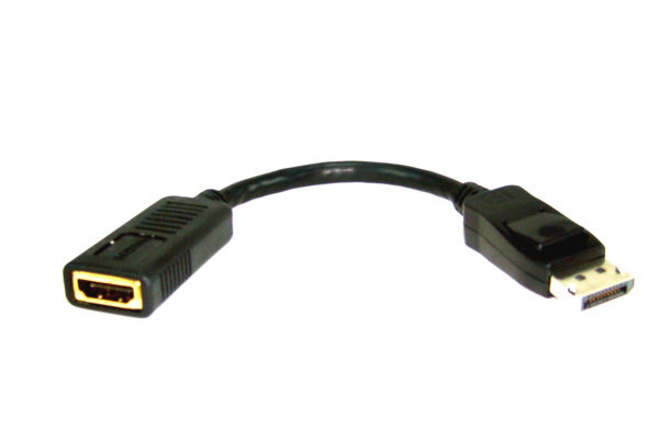 APC 3382 video cable adapter 0.18 m DisplayPort HDMI Black