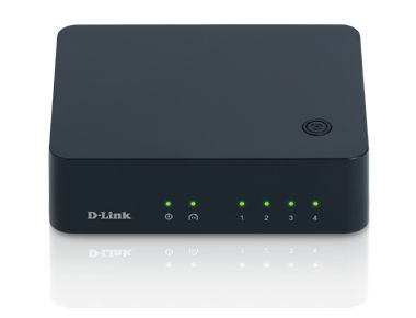 D-Link DHP-540 network switch Black