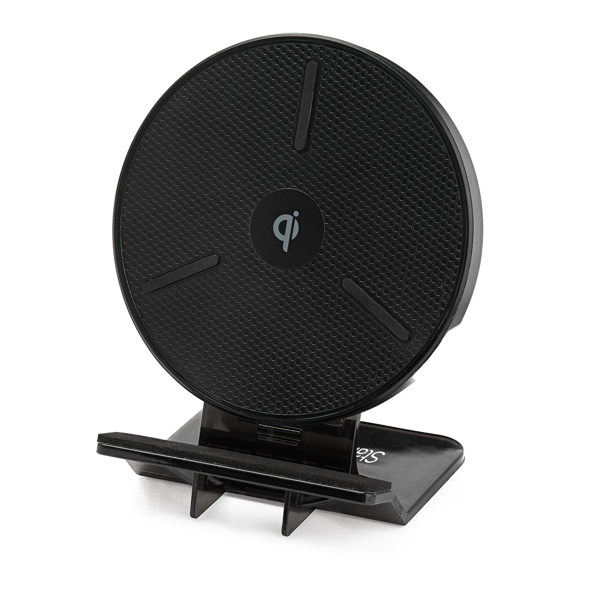 StarTech.com 15W Qi Wireless Charging Stand - Qi Certified Wireless Charger Stand or Pad - Adjustable - Universal Wireless Charging Pad for Smartphone - iPhone/Samsung Galaxy/Google Pixel