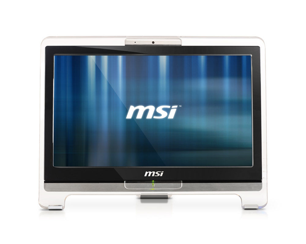 MSI Wind Top AE1920-001US Intel Atom® D525 47 cm (18.5") 1366 x 768 pixels Touchscreen 2 GB DDR3-SDRAM 250 GB Intel® GMA 3150 Windows 7 Home Premium Black