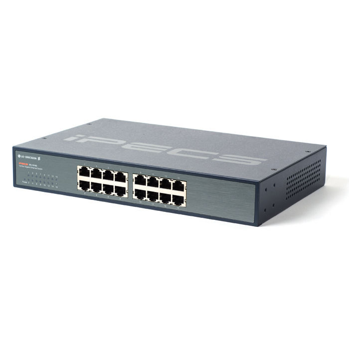 LG ES-1016G network switch Unmanaged Black