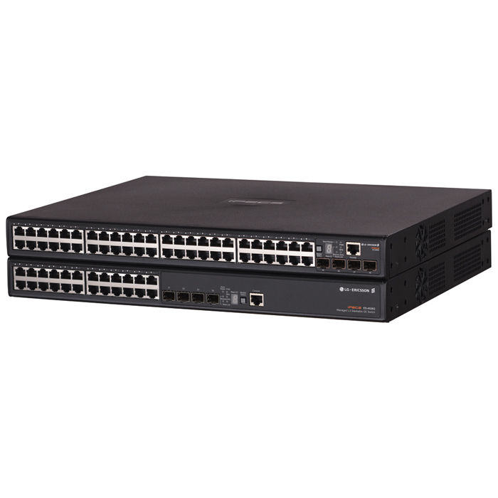 LG ES-4550G network switch Managed L3 Black