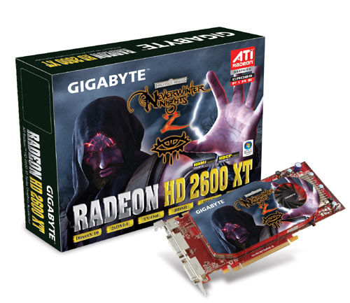 GIGABYTE Radeon HD 2600XT 256Mb, PCI-E GDDR4