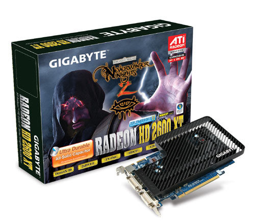 GIGABYTE Radeon HD 2600 XT 256Mb, DDR3 GDDR3
