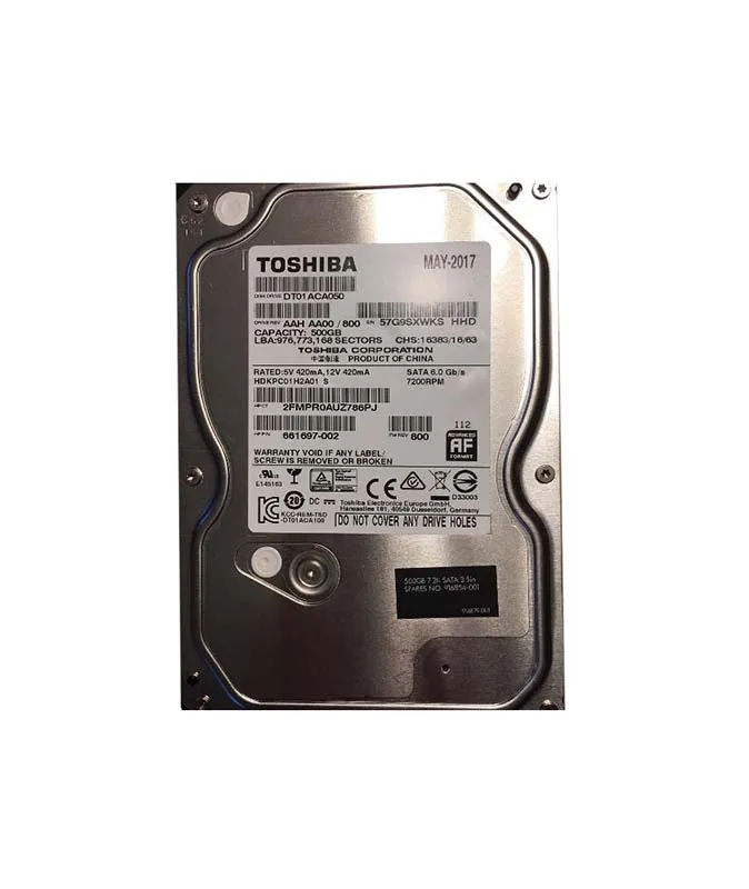 916854-001 - HP 500GB 7200RPM SATA 6Gb/s 3.5-in Hard Drive