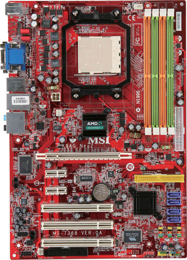 MSI K9AG Neo2 Socket AM2 ATX