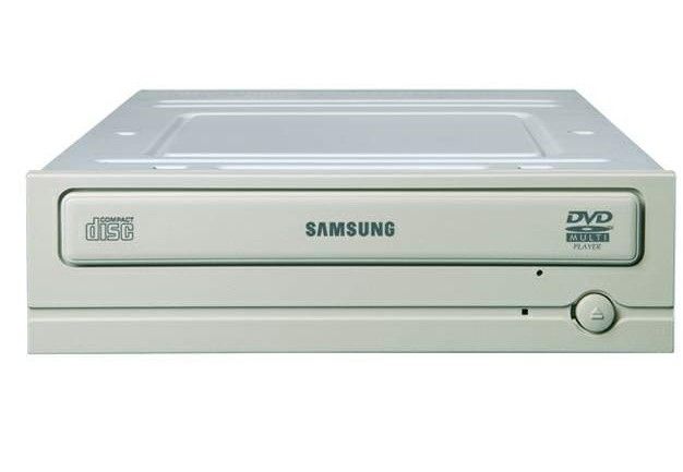 Samsung DVD-ROM 16x Ivory + Power DVD, 10-pk optical disc drive Internal