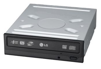 LG Super Multi DVD-Burner GSA-H50L LightScribe Bulk Black optical disc drive Internal