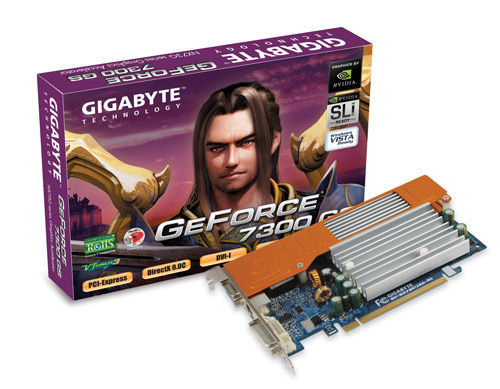 GIGABYTE 7300 GS 128MB DDRII NVIDIA GDDR2