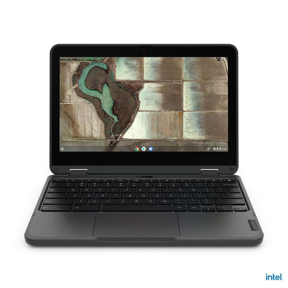 Lenovo 500e Chromebook Gen 3 (Intel) Intel® Celeron® N N5100 29.5 cm (11.6") Touchscreen HD 4 GB LPDDR4x-SDRAM 32 GB eMMC Wi-Fi 6 (802.11ax) ChromeOS Grey