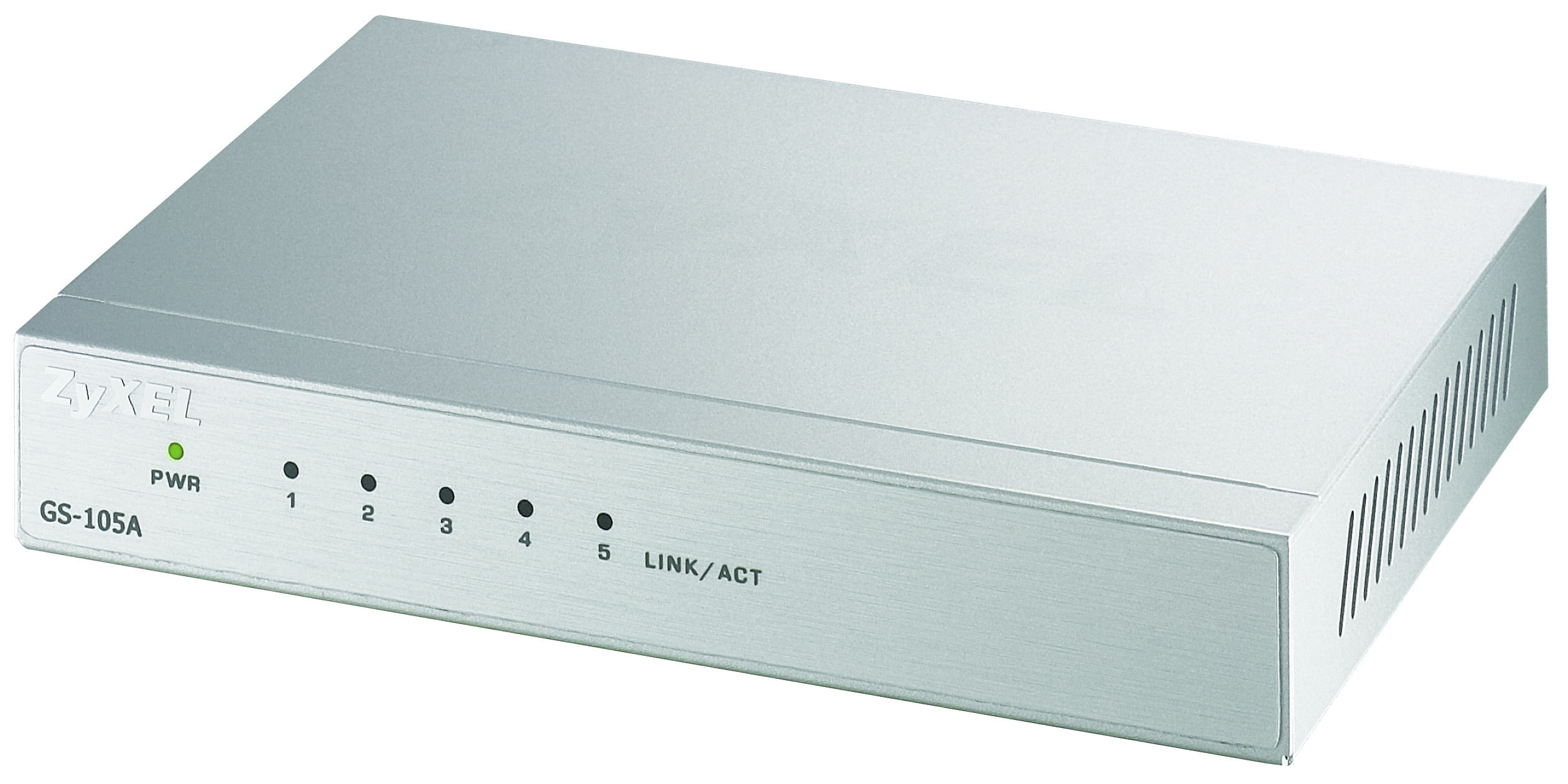 Zyxel GS-105A 5-port Desktop Gigabit Ethernet Switch Managed